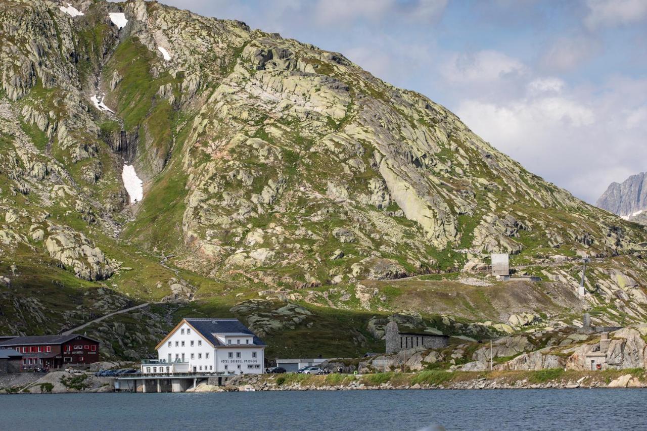 Hotel Grimsel Passhoehe オーバーヴァルト エクステリア 写真