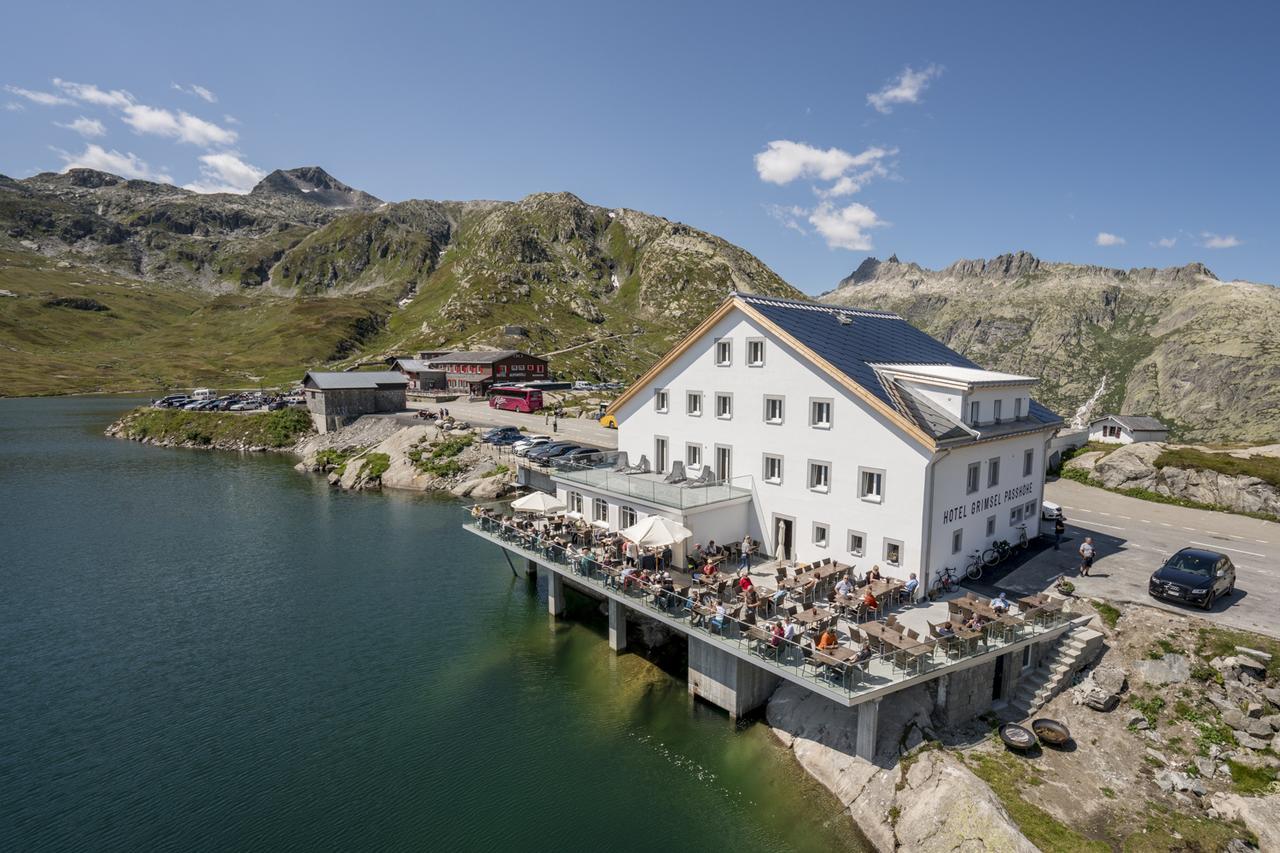 Hotel Grimsel Passhoehe オーバーヴァルト エクステリア 写真